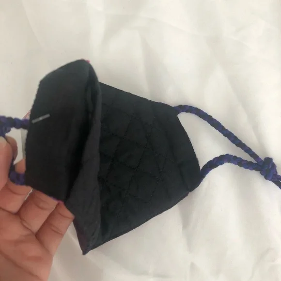 Womens Roopa Pemmaraju Embellished Purple Sequins Mask - Picture 5 of 5